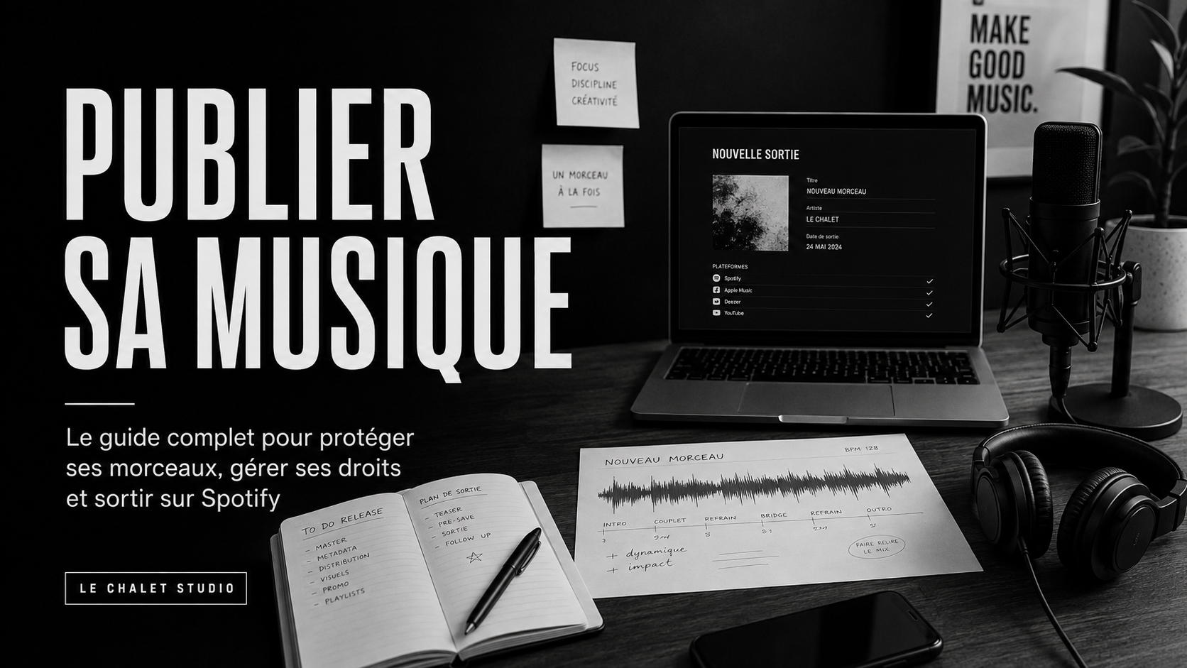 GUIDE : Ce que les artistes doivent absolument savoir avant de publier leur musique
